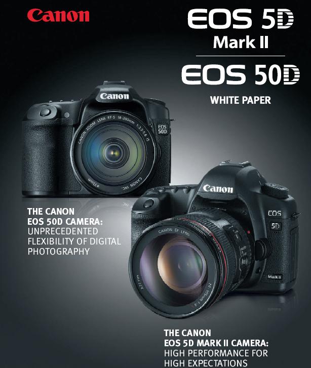 Canon 5D Mark II and White Paper
