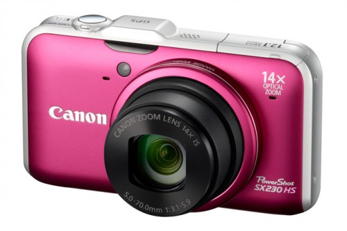 Canon SX230 Pink