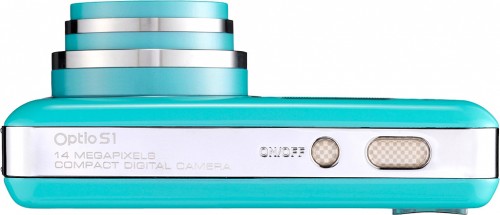 Pentax Optio S1 top