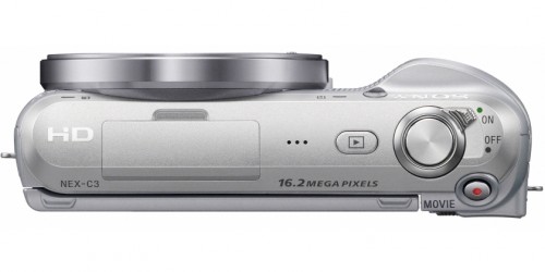 Sony NEX-C3 Top