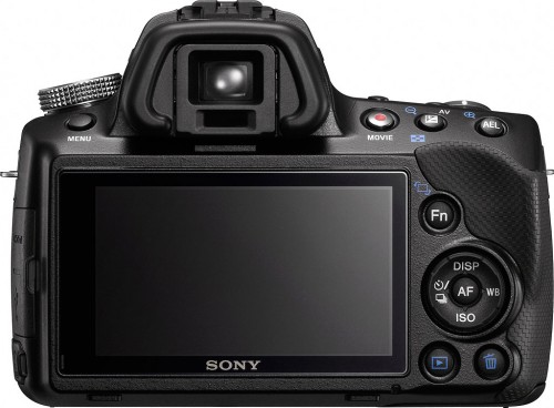 Sony A35 Back