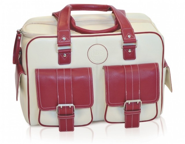 Jill-e Designs - Bone-Red Medium Bag