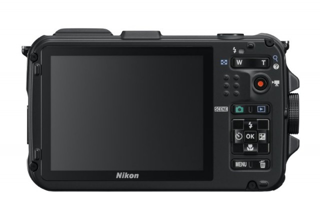 Nikon AW100 Back