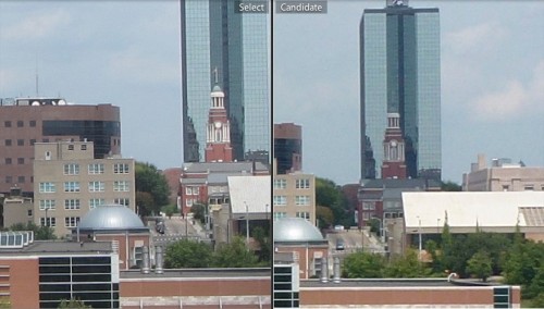 Canon SX230 HS (left) vs Panasonic ZS-10 (right) - Click for 100% view comparison