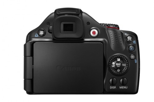 Canon SX40 HS Back