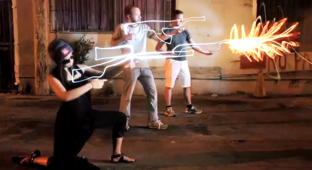 Light Painting - Freddie Wong