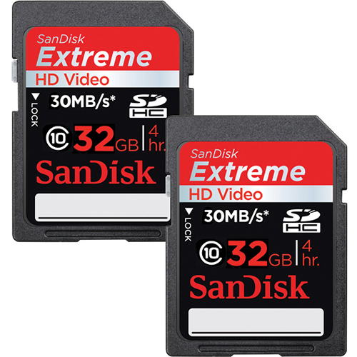 SanDisk 32GB SDHC Deal