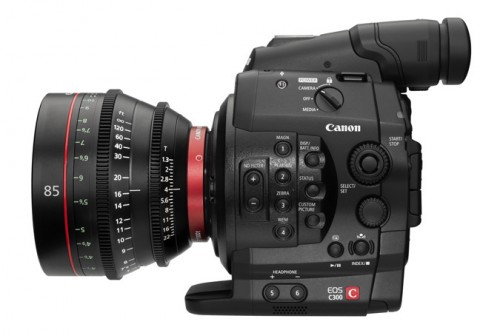 Canon EOS C300 85mm side