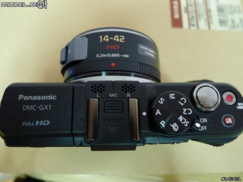 Panasonic Lumix GX1 Top 2