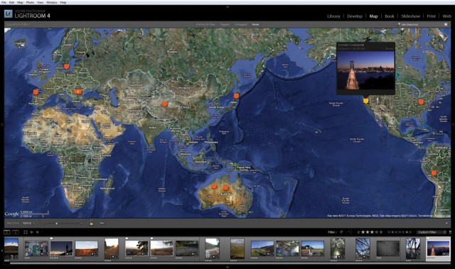 Lightroom 4 Map Module