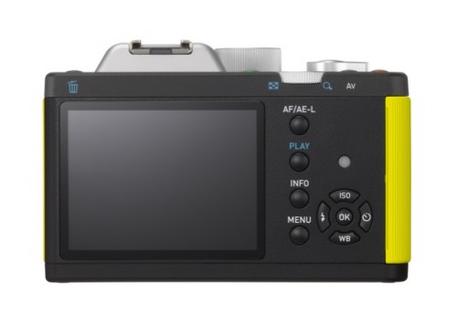 Pentax K-01 Back