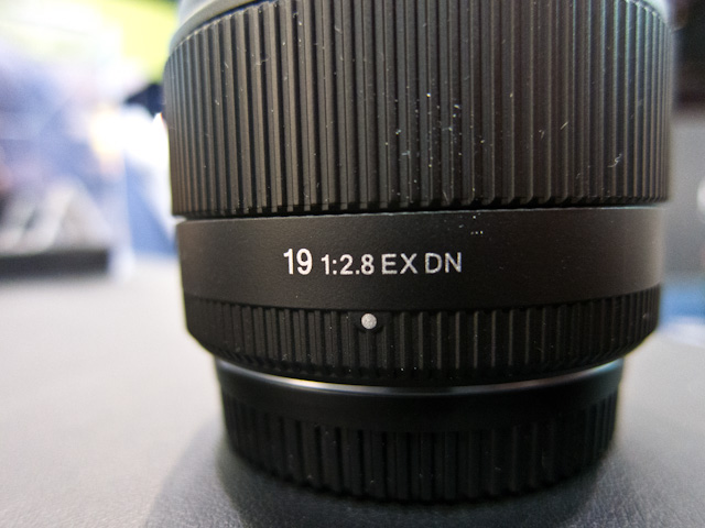 Sigma 19mm f/2.8 EX DN Lens