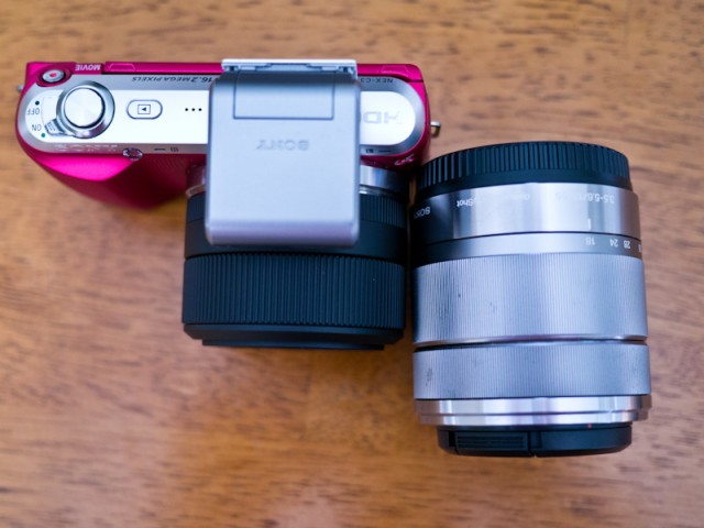 Sigma 30mm Compared to Sony 18-55mm Lens