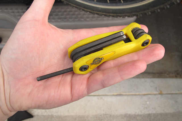 Bike Tool with Allen Wrenches