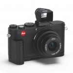 Leica X2 Black handgrip   viewfinder