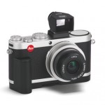 Leica X2 Silver handgrip   viewfinder