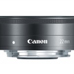Canon EF-M 22mm Lens Side