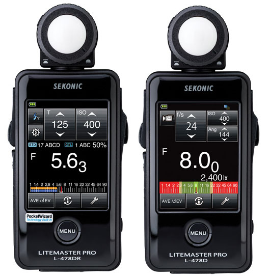 Discontinued Sekonic L-478DR LiteMaster Pro Lightmeter Replaced with Sekonic L-478DR-U 
