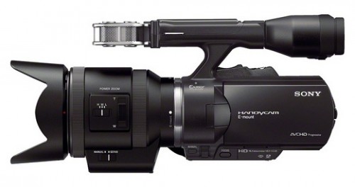 Sony NEX-VG30 Side
