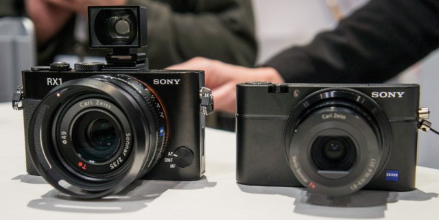 Sony RX1 Compared to Sony RX100