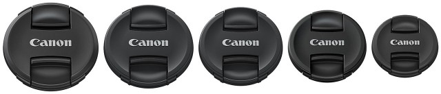 Canon Pinch Lens Caps