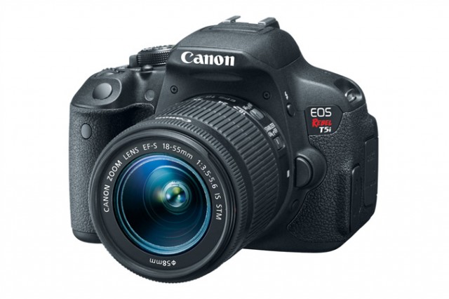 Canon Rebel T5i with Lens