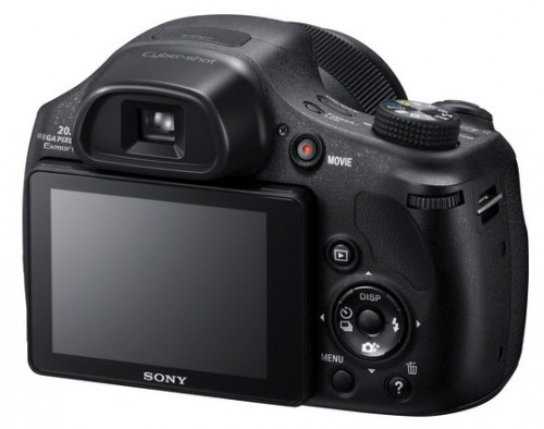 Sony HX300 Back
