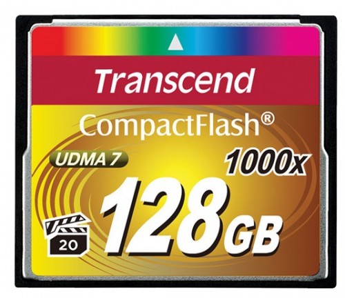Transcend 1000x 128GB CF Card