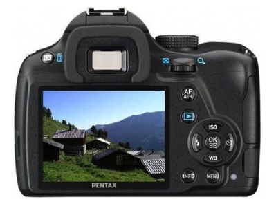 Pentax K-50 Back