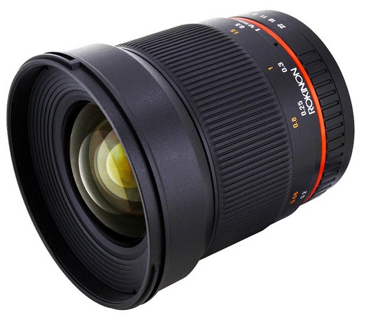 Rokinon 16mm f2 Lens