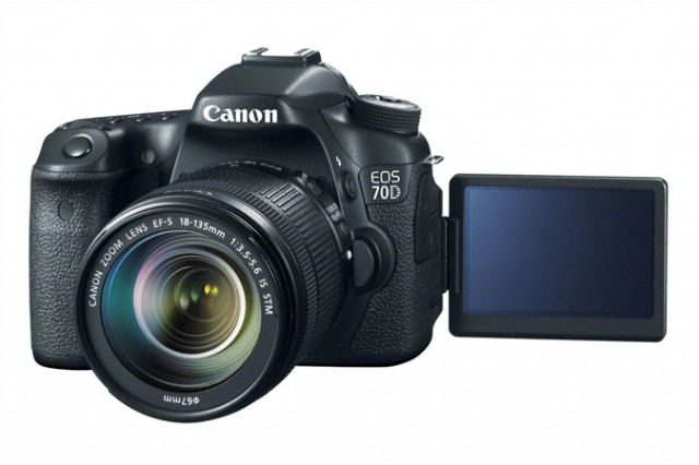 Canon 70D Front LCD