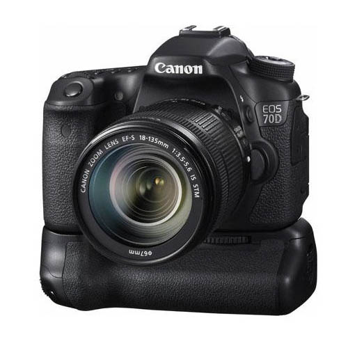 Canon 70D with Battery Grip