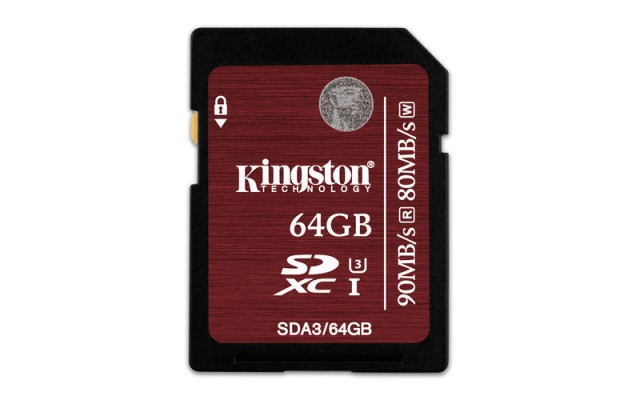 Kingston SDXC UHS-I U3 64GB Memory Card