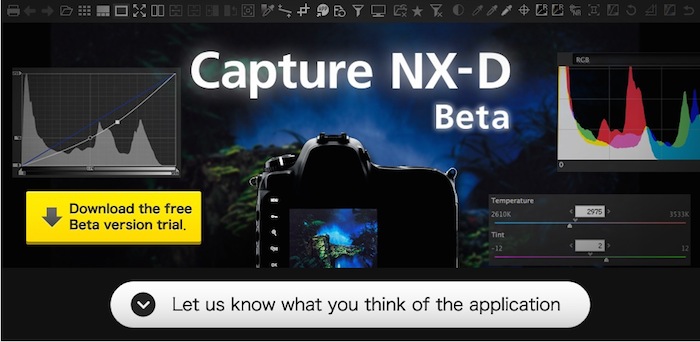 Nikon Capture NX-D Beta