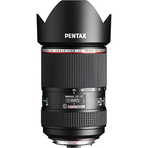 Pentax DA645 28-45mm f4.5ED AW SR lens