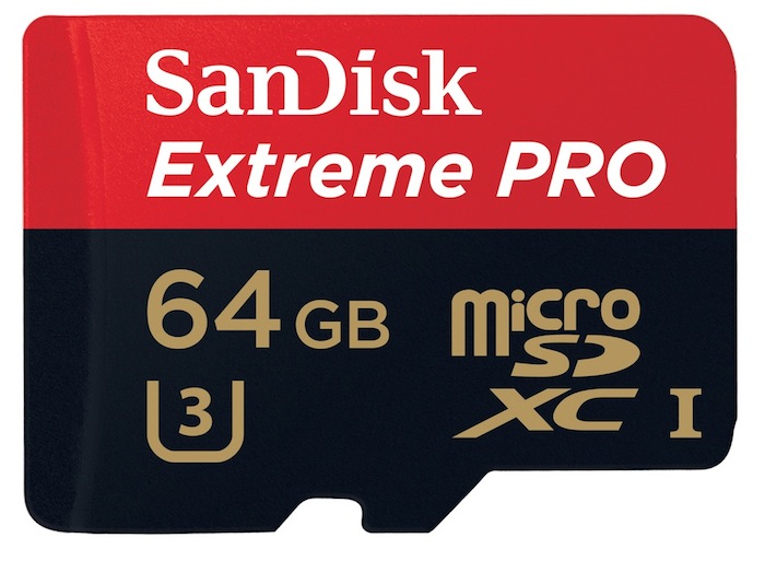 SanDisk Extreme Pro microSD U3