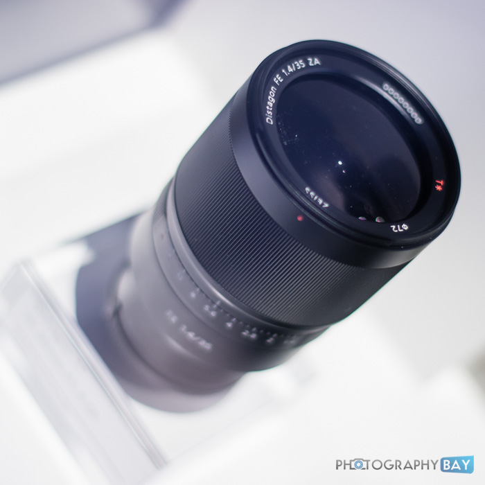 Sony FE Lenses CES 2015-8
