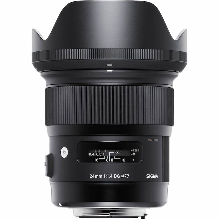 Sigma 24mm f1.4 DG HSM Lens