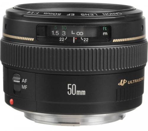 Canon 50mm f1.4 USM Lens