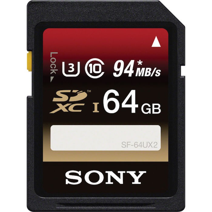 Sony 64GB SDXC U3
