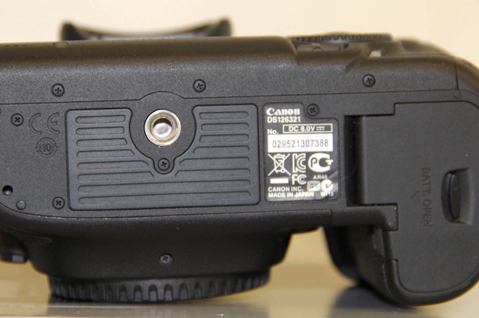 Canon 5D Mark III Counterfeit Serial Number Exhibit
