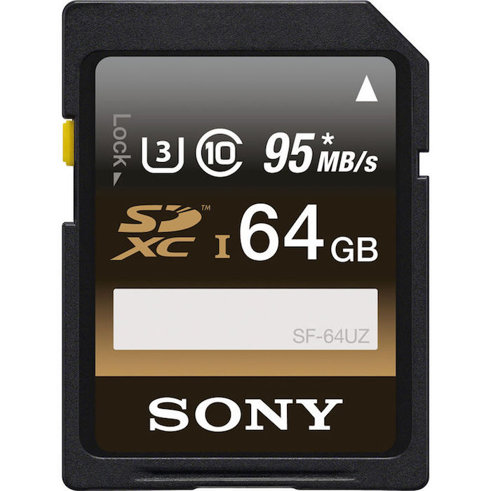 Sony SDXC 64GB UHS-I U3 Memory Card