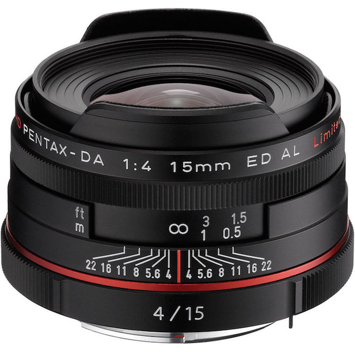 Pentax HD DA 15mm f4 ED AL Limited Lens