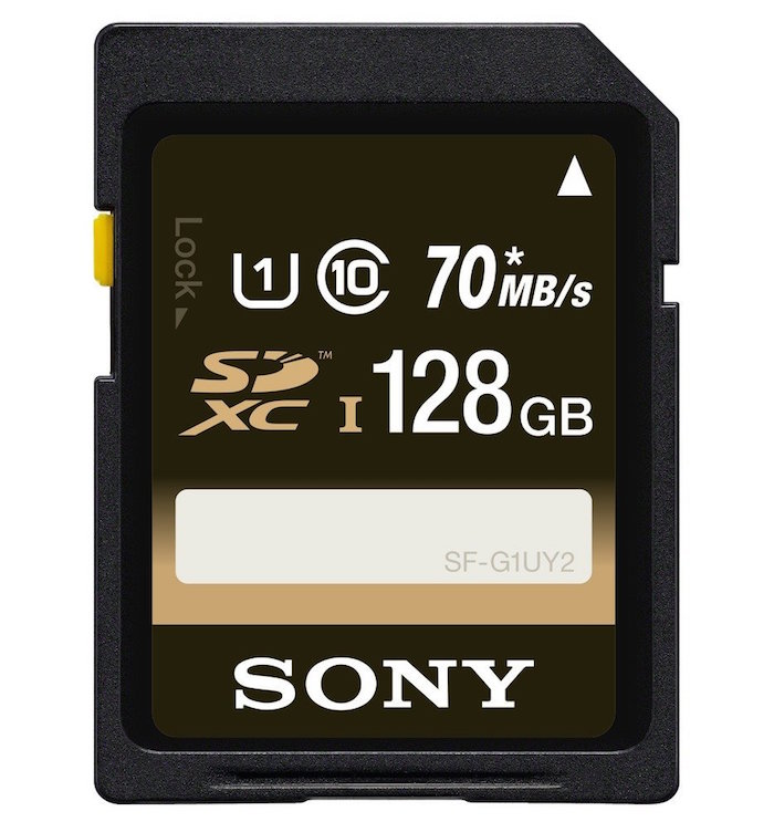 Sony 128GB SDXC Memory Card