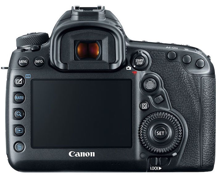 Canon 5D Mark IV back