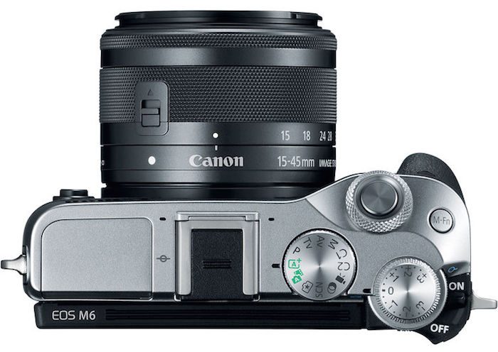 Canon EOS M6 top