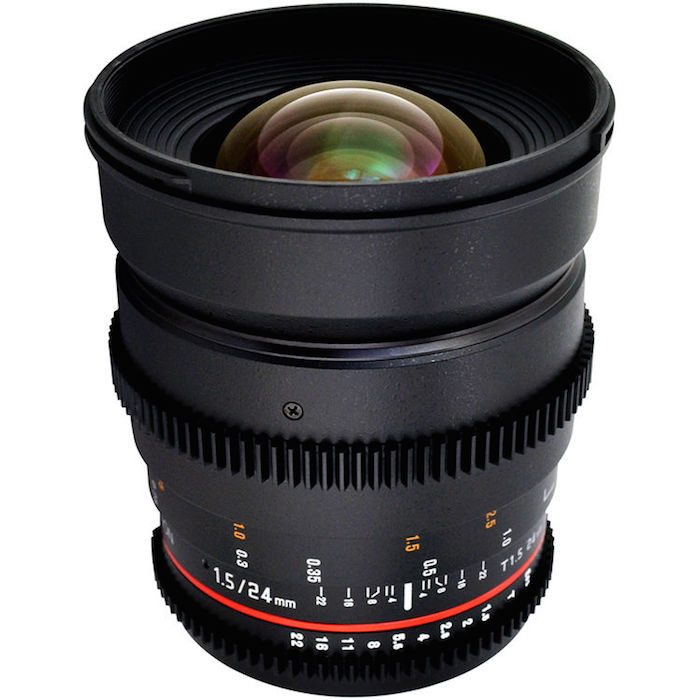 Rokinon 24mm T1.5 Cine Lens